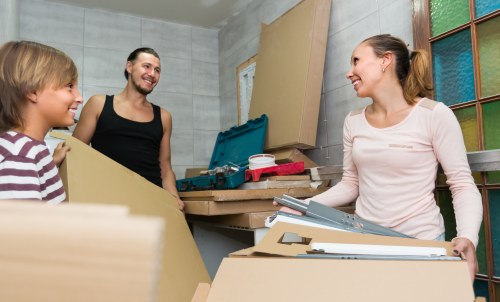 Man with van helping with a local move in Acton