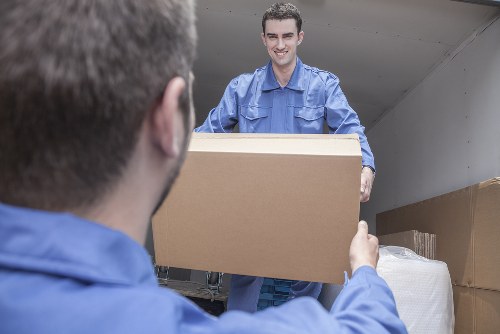 Man With Van Acton team handling a move with safety precautions