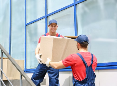 Careful loading and transport by a Man With Van Acton service